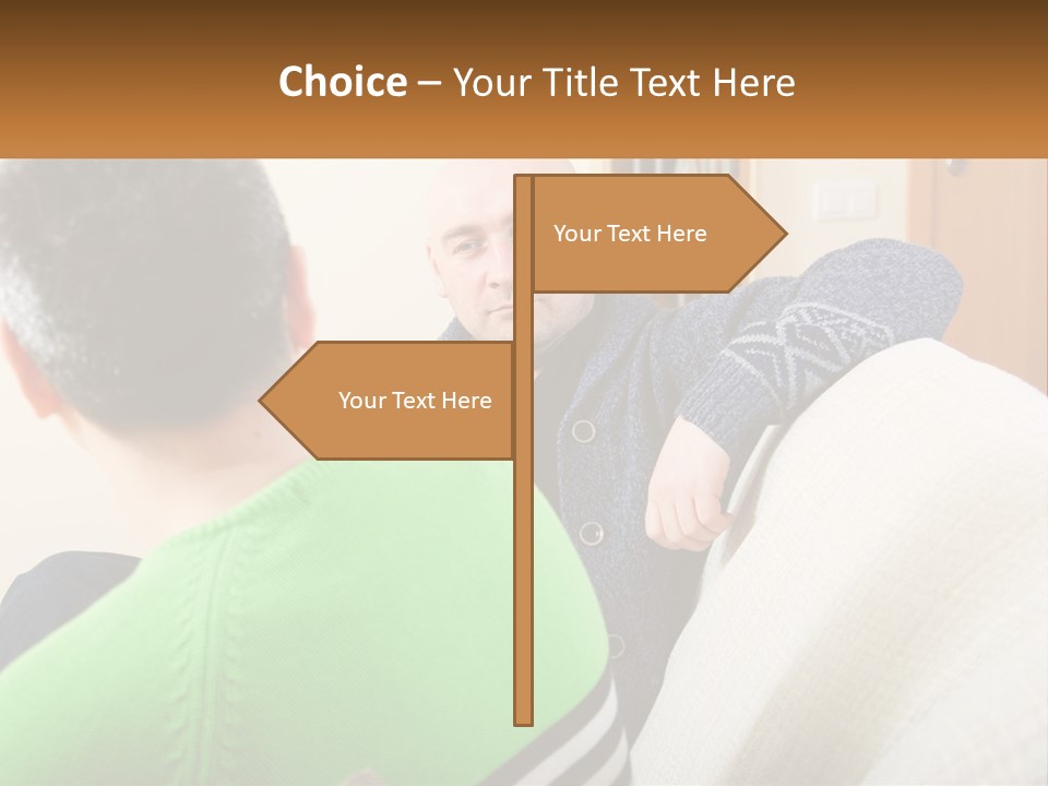 Woman Elderly Retirement PowerPoint Template