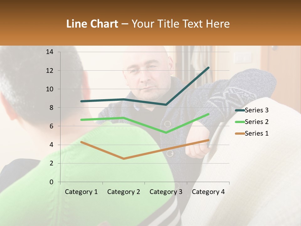Woman Elderly Retirement PowerPoint Template