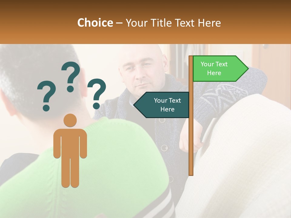 Woman Elderly Retirement PowerPoint Template