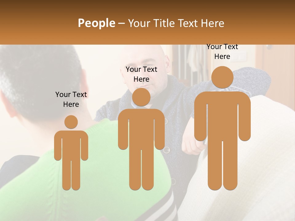 Woman Elderly Retirement PowerPoint Template