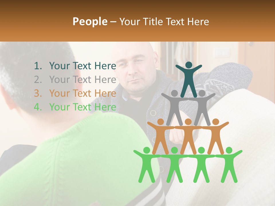 Woman Elderly Retirement PowerPoint Template