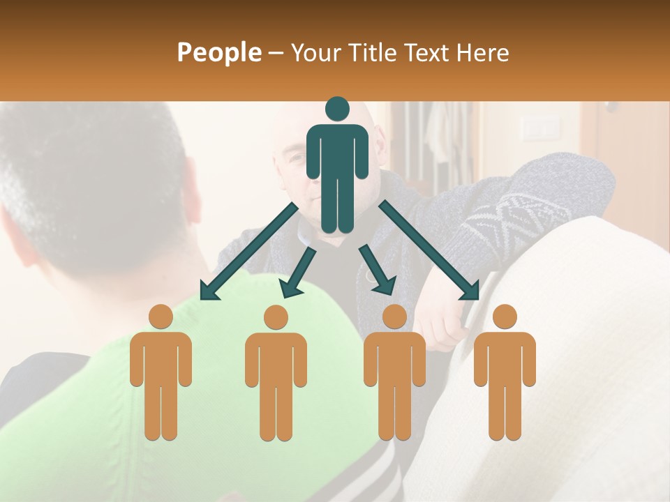 Woman Elderly Retirement PowerPoint Template