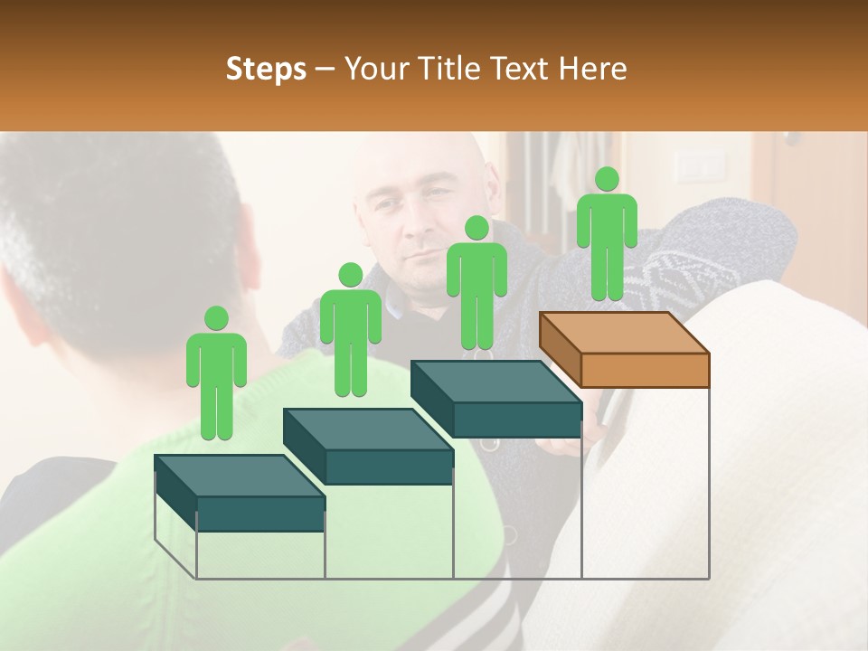 Woman Elderly Retirement PowerPoint Template