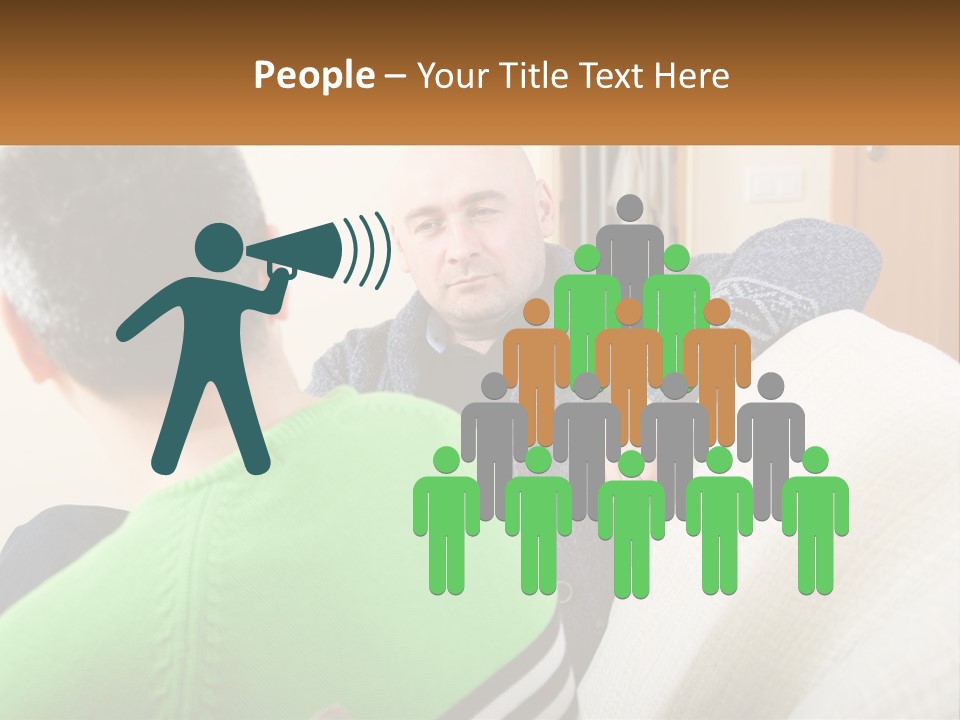 Woman Elderly Retirement PowerPoint Template