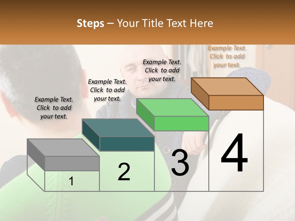 Woman Elderly Retirement PowerPoint Template