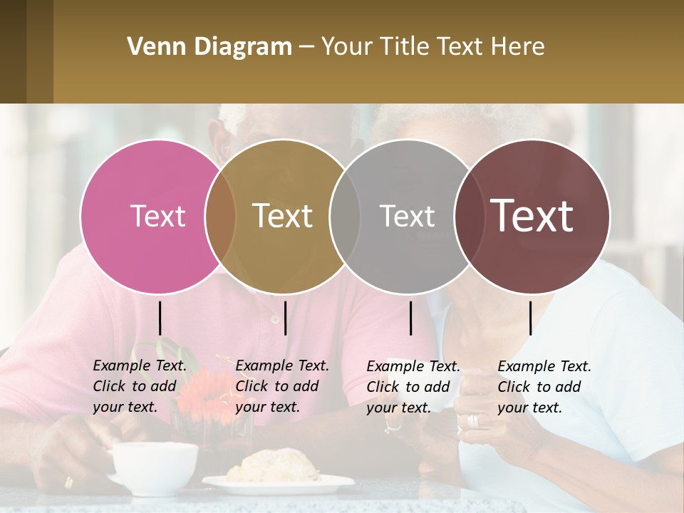 Elderly Wave Lifestyle PowerPoint Template