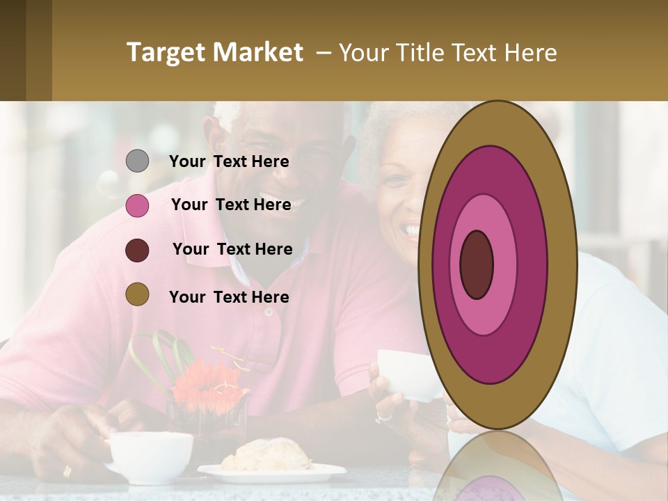 Elderly Wave Lifestyle PowerPoint Template