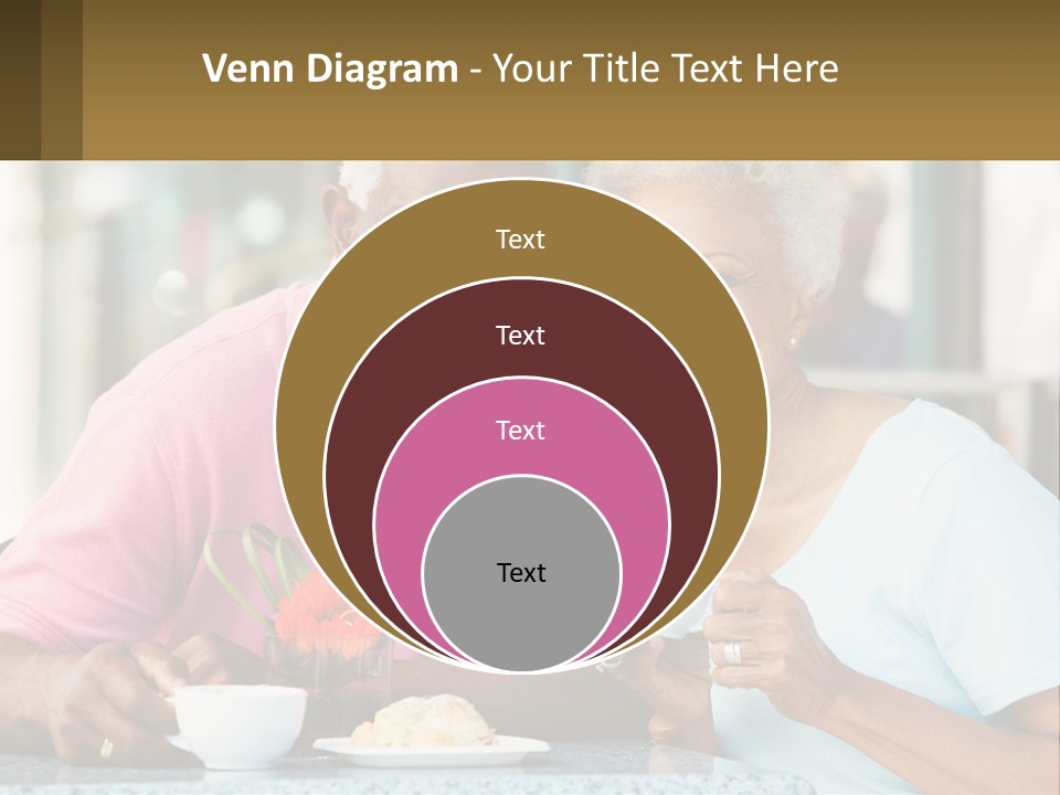 Elderly Wave Lifestyle PowerPoint Template