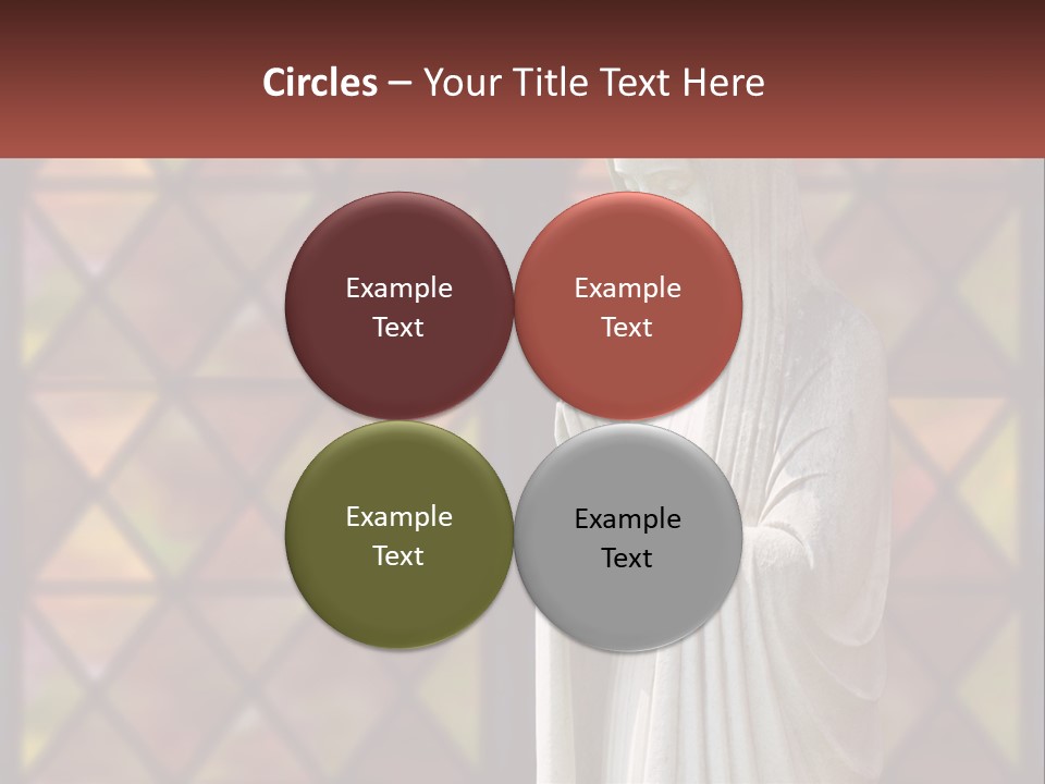 Older Daughter Beach PowerPoint Template