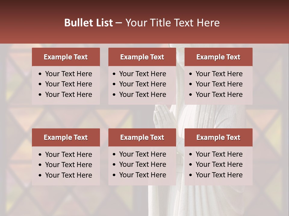 Older Daughter Beach PowerPoint Template