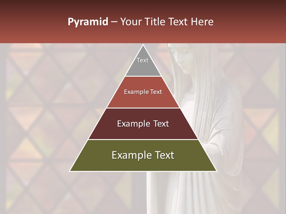 Older Daughter Beach PowerPoint Template