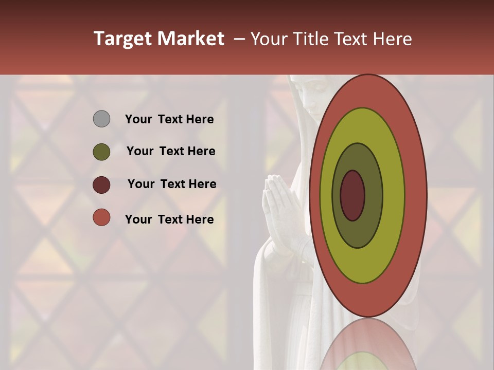 Older Daughter Beach PowerPoint Template