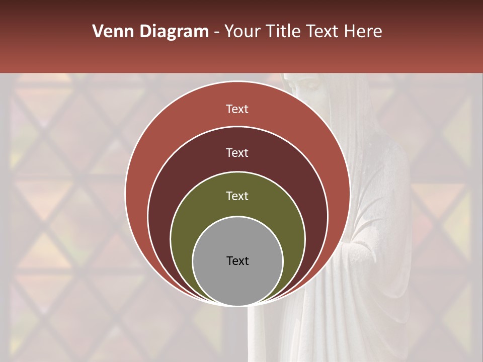 Older Daughter Beach PowerPoint Template