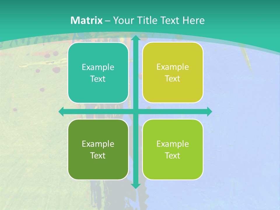 Standing Peaceful Pensioner PowerPoint Template