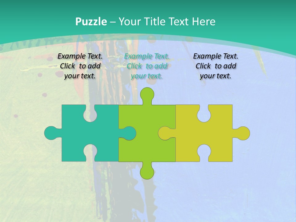 Standing Peaceful Pensioner PowerPoint Template