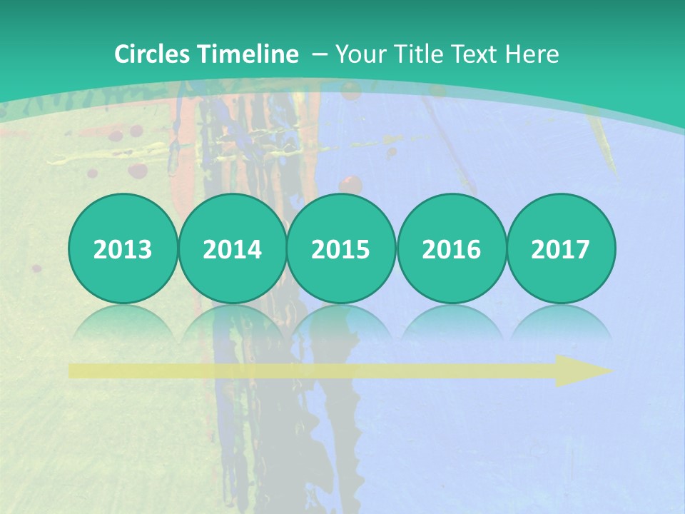 Standing Peaceful Pensioner PowerPoint Template