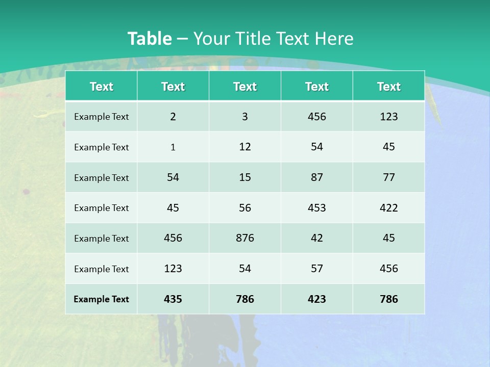 Standing Peaceful Pensioner PowerPoint Template