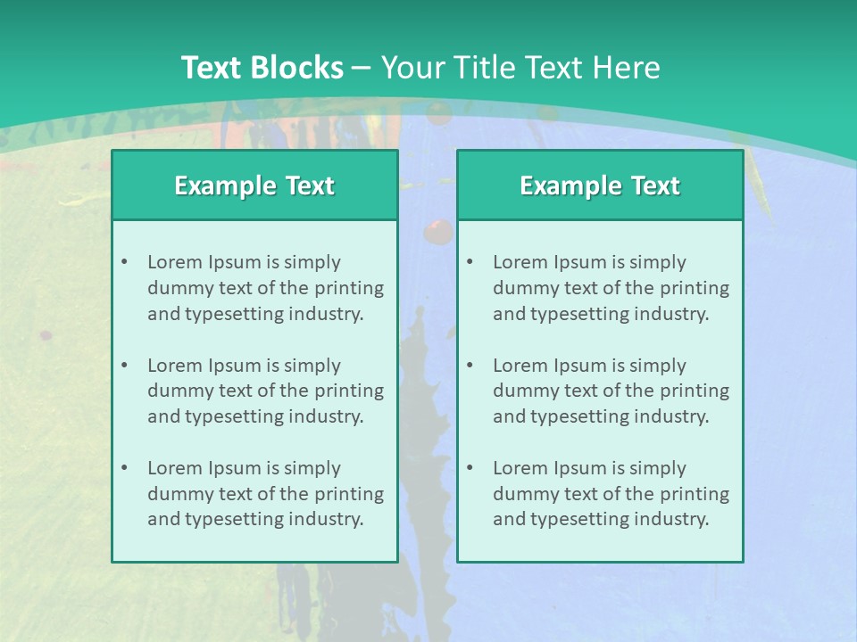 Standing Peaceful Pensioner PowerPoint Template