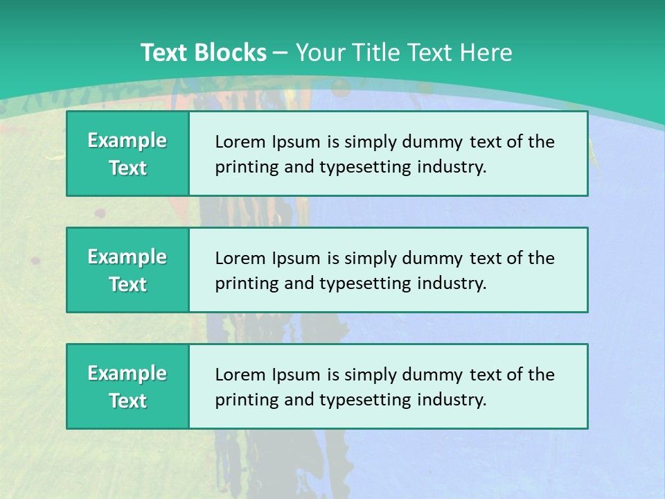 Standing Peaceful Pensioner PowerPoint Template
