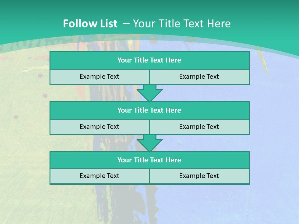Standing Peaceful Pensioner PowerPoint Template