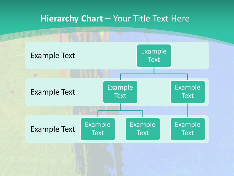 Standing Peaceful Pensioner PowerPoint Template