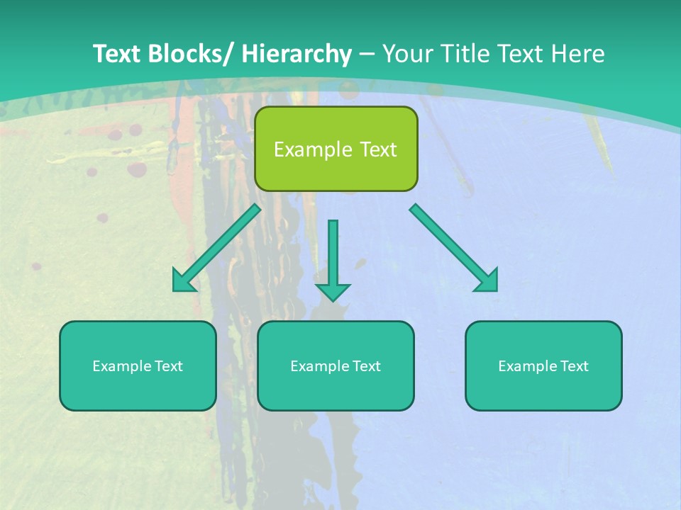 Standing Peaceful Pensioner PowerPoint Template