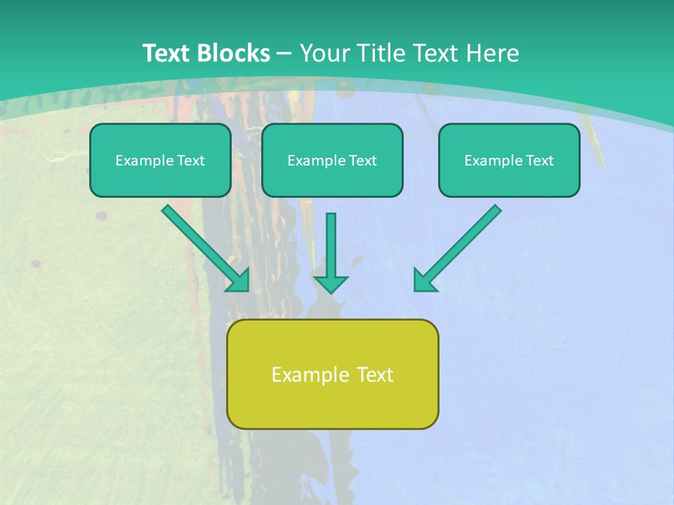 Standing Peaceful Pensioner PowerPoint Template