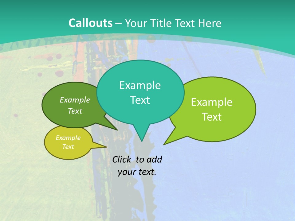Standing Peaceful Pensioner PowerPoint Template