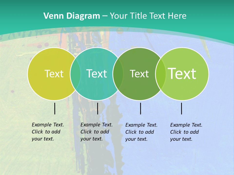 Standing Peaceful Pensioner PowerPoint Template