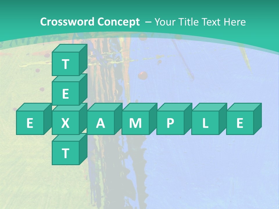 Standing Peaceful Pensioner PowerPoint Template