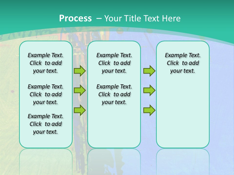 Standing Peaceful Pensioner PowerPoint Template