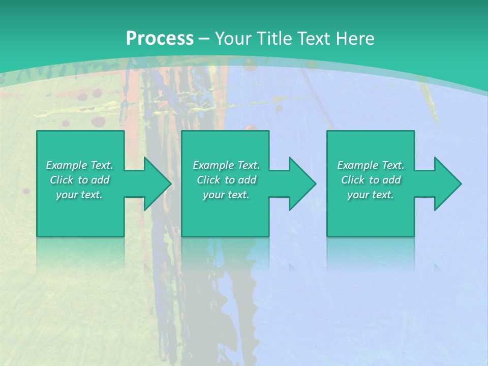 Standing Peaceful Pensioner PowerPoint Template
