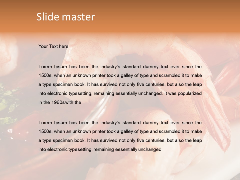 Standing Sunrise Ocean PowerPoint Template