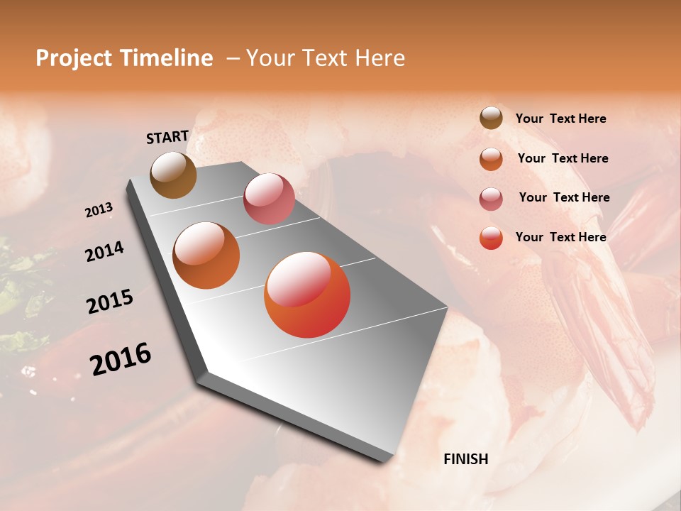 Standing Sunrise Ocean PowerPoint Template
