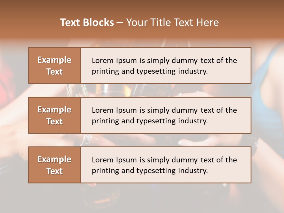 Standing Caucasian Daughter PowerPoint Template