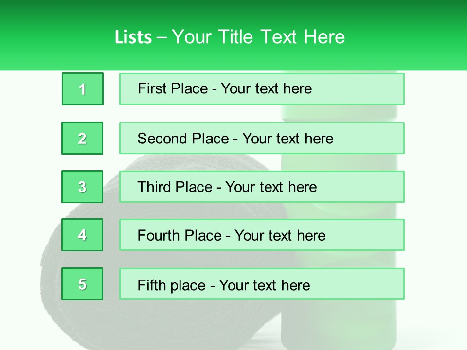 Wave Mother Pensioner PowerPoint Template