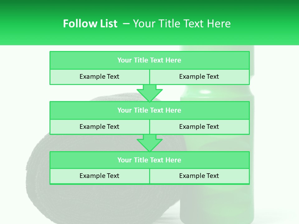 Wave Mother Pensioner PowerPoint Template