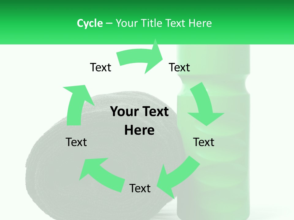 Wave Mother Pensioner PowerPoint Template