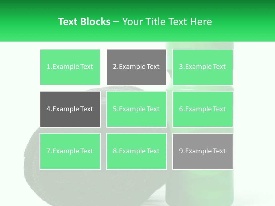 Wave Mother Pensioner PowerPoint Template