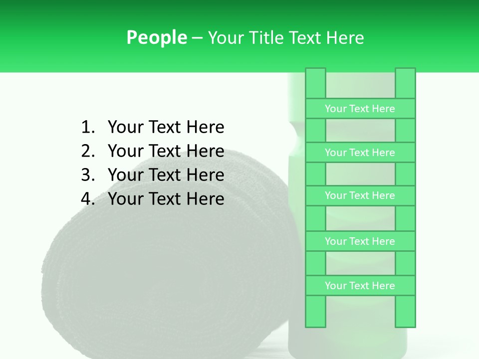 Wave Mother Pensioner PowerPoint Template