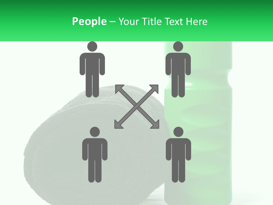 Wave Mother Pensioner PowerPoint Template