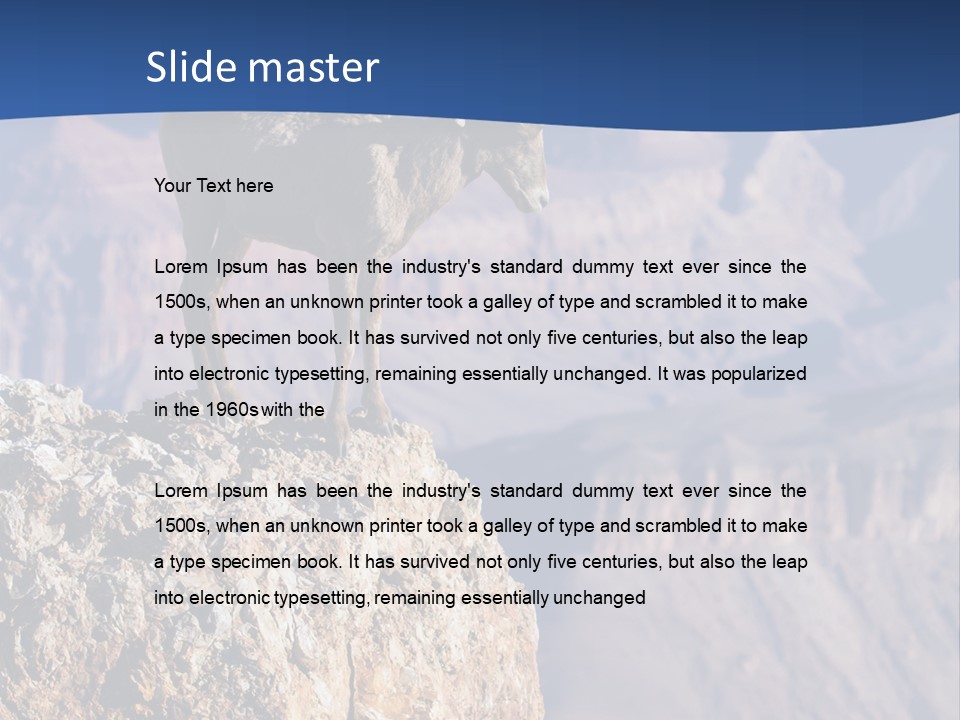 Ocean Mother Parent PowerPoint Template