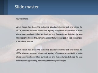 Life Retired Sunrise PowerPoint Template