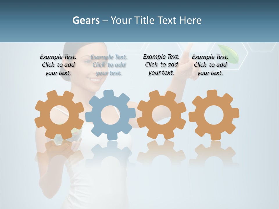 Senior Single Coast PowerPoint Template