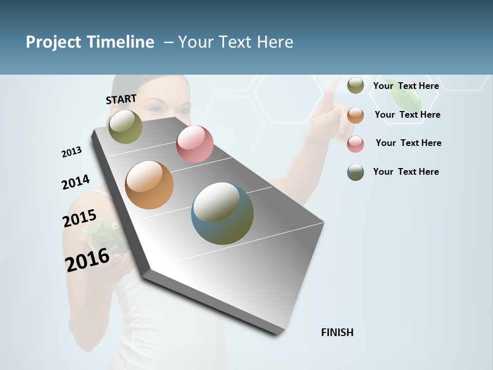 Senior Single Coast PowerPoint Template