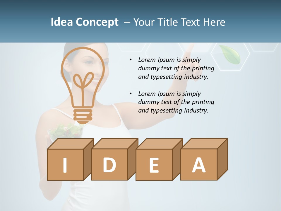 Senior Single Coast PowerPoint Template