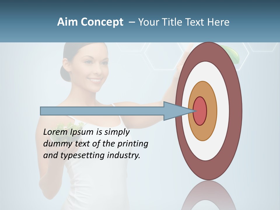 Senior Single Coast PowerPoint Template