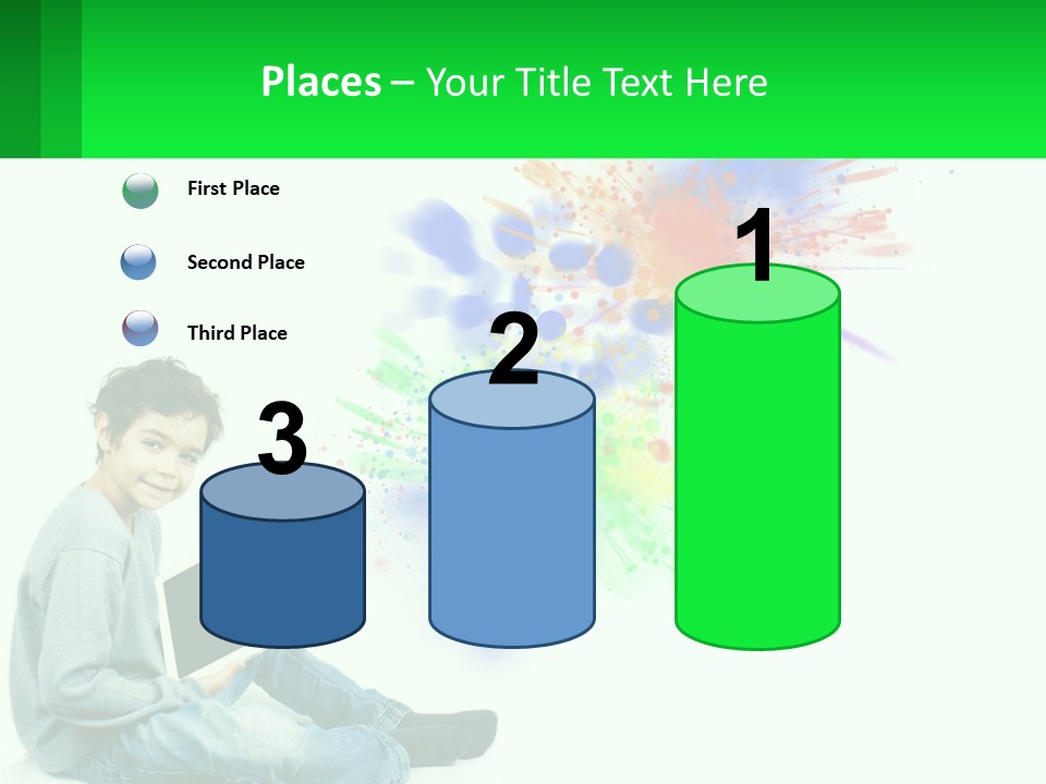 Calm Older Family PowerPoint Template