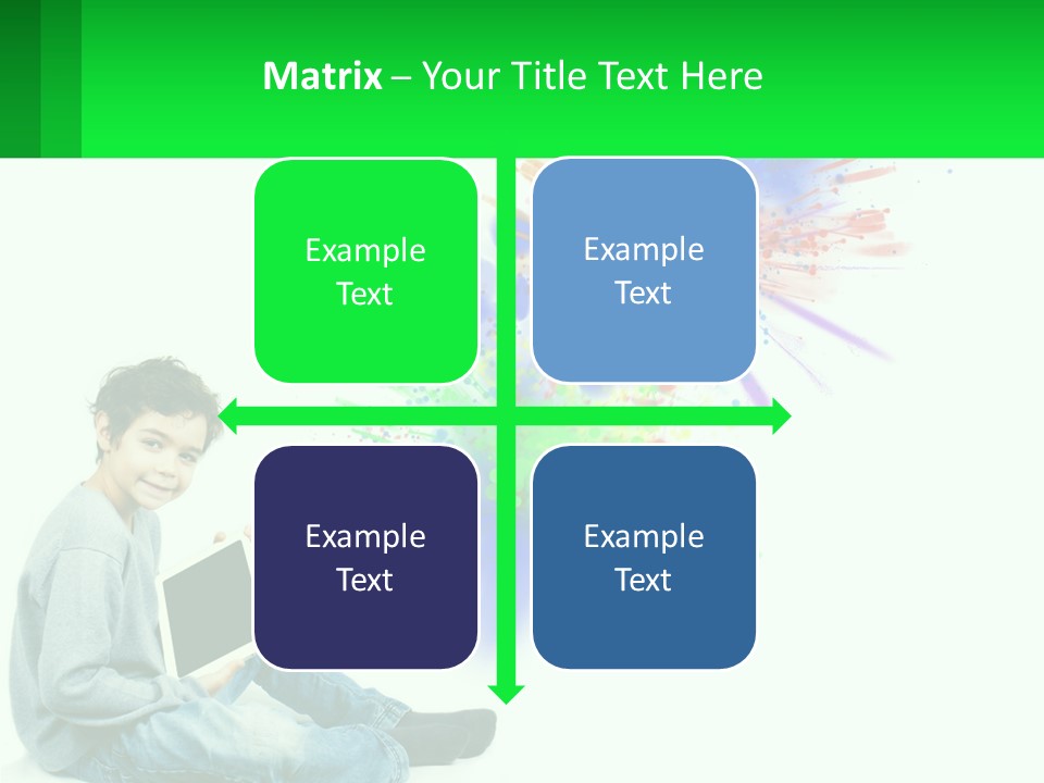 Calm Older Family PowerPoint Template