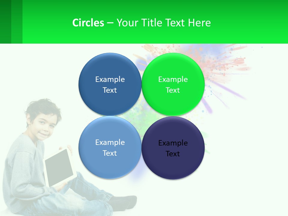 Calm Older Family PowerPoint Template